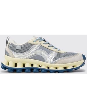 Camper Zweifarbige Pelotissima Sneakers Aus Nubuk Und Recyceltem Pet Mit Extralight-Sohle - Weiß