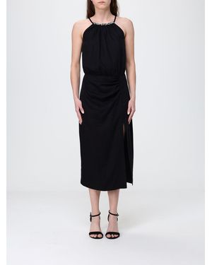 Liu Jo Crêpe Midi Dress - Black