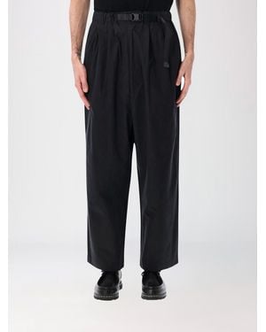 Comme des Garçons Comme Des Gar&Ccedil	Ons Homme Plus Wide Leg Cotton Trousers - Black