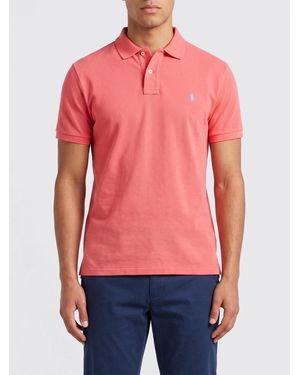 Polo Ralph Lauren Cotton Polo Shirt With Pony Logo - Red