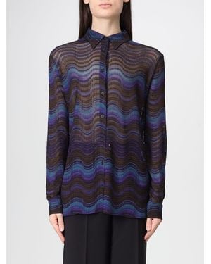 Missoni Hemdbluse Damen - Blau
