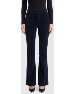 PT Torino Flared Chino Pants - Blue