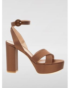 Gianvito Rossi Flache Sandalen Damen - Braun