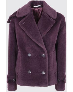 Tagliatore Coat - Purple