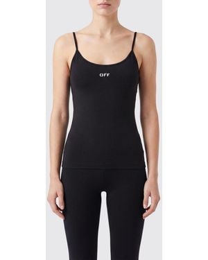 Off-White c/o Virgil Abloh Slim Fit Sports Top - Black