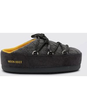 Moon Boot Flat Sandal - Black