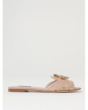 Dolce & Gabbana Sandalen Mit Absatz Damen - Natur