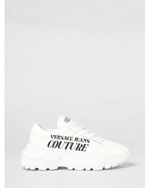 Versace Jeans Couture Leather Trainers - White
