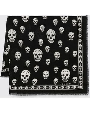McQueen Schal Damen - Schwarz