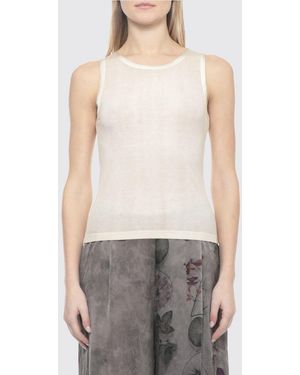 Avant Toi Basic Jersey Tank Top - White