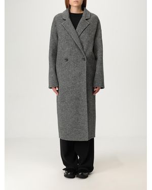 Soft Goat Abrigo Mujer - Gris