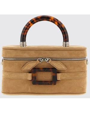 Roger Vivier Shoulder Bag - Natural