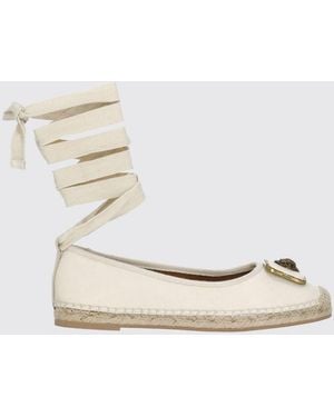 Kurt Geiger Pimlico Leather Espadrilles - Natural