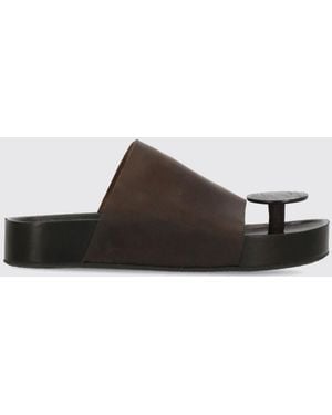 Uma Wang Flat Sandals - Brown