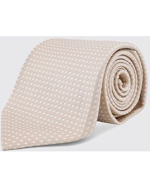 Tom Ford Jacquard Silk Tie - Natural
