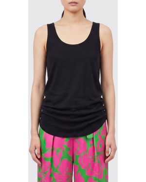 Dries Van Noten Cotton Tank Top - Black