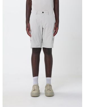 Save The Duck Technical Stretch Fabric Cargo Shorts With Belt Loops By - White