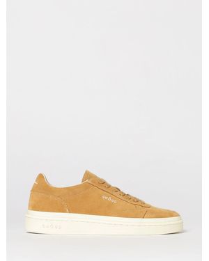 GHŌUD Pads Suede Trainers - Natural