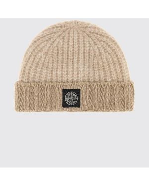 Stone Island Hat - Natural