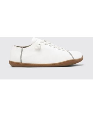 Camper Twins Vegetable-Tanned Leather Trainers - White