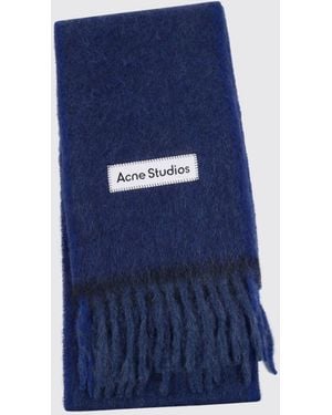 Acne Studios Scarf - Blue