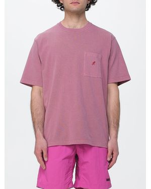 Gramicci Logo Cotton T-Shirt - Purple