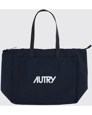 Autry Nylon Tote Bag - Blue