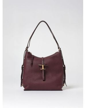 Tod's Schultertasche Damen - Lila