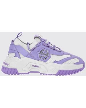 Philipp Plein Low-Top Trainers - Purple