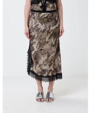 Pinko Printed Viscose Skirt - Multicolour