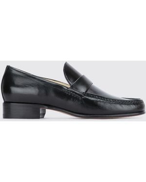 Phoebe Philo Leather Loafers - White