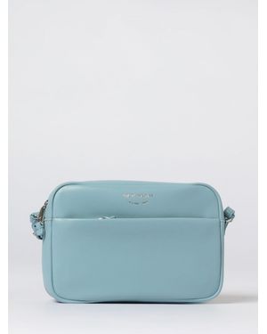 Emporio Armani Lilly Leather Shoulder Bag - Blue