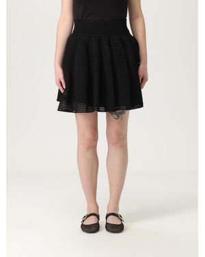 Alaïa Falda Mujer - Negro