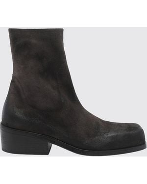 Marsèll Cassello Square-Toe Ankle Boots - Black