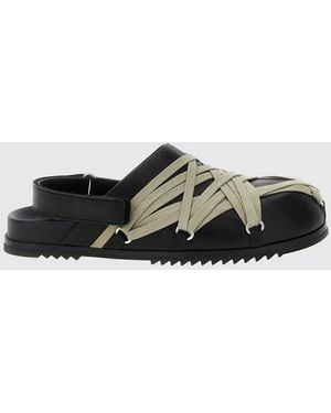 Rick Owens Mules Slingback - Bianco