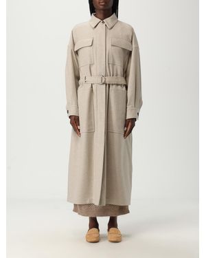 Brunello Cucinelli Coat - Natural