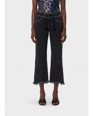 Isabel Marant Jeans Alison De Denim - Negro