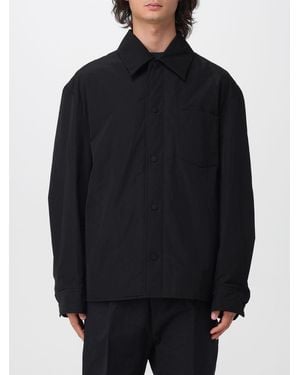 Ami Paris Relaxed Fit Shirt Jacket - Blue
