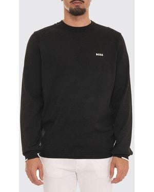 BOSS Pullover Herren - Schwarz