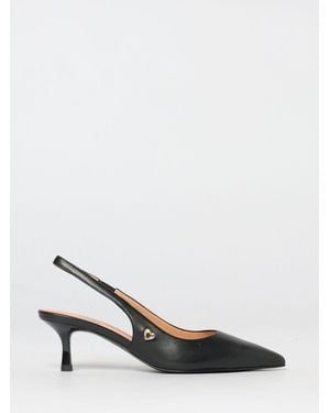 Love Moschino Leather Slingback - Black