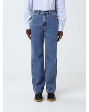 DUNST Straight Cotton Denim Jeans By - Blue