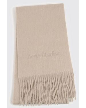 Acne Studios Schal Herren - Natur