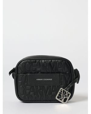 ARMANI EXCHANGE Shoulder Bag - Black