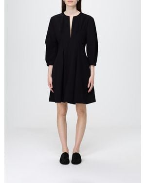 TOTEME Cotton Mini Dress - Black