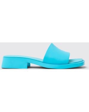 Camper Dana Leather Mules - Blue