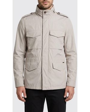 Moorer Denver-Stp Polyester Parka - Natural