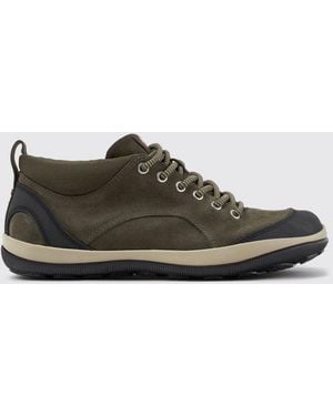 Camper Peu Pista Gm Gore-Tex And Nubuck Outdoor Boots - Green