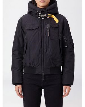 Parajumpers Gobi Recycled Nylon Bomber Jacket With Hood And Hook - Blue