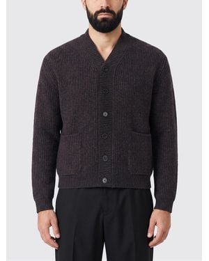 Missoni V-Ausschnitt-Cardigan Aus Wollmischung Mit Knopfleiste Und Taschen - Blau