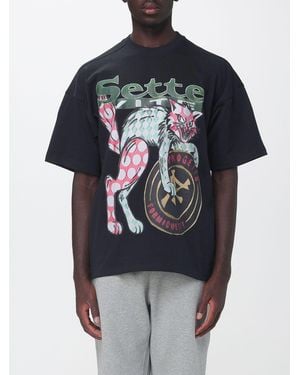 PDF Relaxed Fit Cotton T-Shirt With Graphic Logo Print - Black